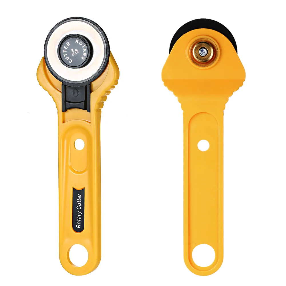 Portable Rotary Round Manual Wheel Cutter Scissors Rotary Blade Rotary Cutter Rounded Rotary Blade Roller Cutter
Portable Rotary Round Manual Wheel Cutter Scissors Rotary Blade Rotary Cutter Rounded Rotary Blade Roller Cutter