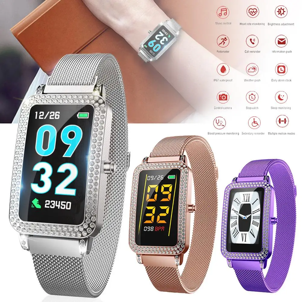 G68 Smart Bracelet LED Color Display, Newest Fashion Smart Bracelet, 2019 Exclusive Smart Bracelet Gift For You And Lovers
G68 Smart Bracelet LED Color Display, Newest Fashion Smart Bracelet, 2019 Exclusive Smart Bracelet Gift For You And Lovers