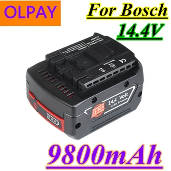 14.4V 9800mah Rechargeable Li-ion Battery cell pack for BOSCH cordless Electric drill screwdriver BAT607,BAT607G,BAT614,BAT614G
14.4V 9800mah Rechargeable Li-ion Battery cell pack for BOSCH cordless Electric drill screwdriver BAT607,BAT607G,BAT614,BAT614G