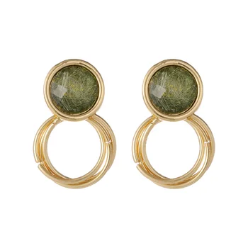 C1224 New round earrings, moist ring earrings, simple temperament, ear clips, no ear hole, female personality Eardrops
C1224 New round earrings, moist ring earrings, simple temperament, ear clips, no ear hole, female personality Eardrops