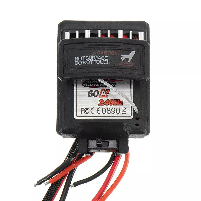 

RCtown 60A 7.4V Brushed Speed Controller ESC Brushed Speed for Xinlehong 9125 1/10 RC Car Spare Parts No.25-ZJ07