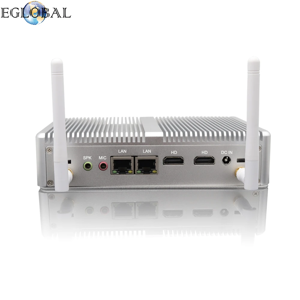 Eglobal Barebone fanless mini PC Intel Celeron N3150 N3160 up to 2.08GHz 4k support dual monitor function small desktop host
Eglobal Barebone fanless mini PC Intel Celeron N3150 N3160 up to 2.08GHz 4k support dual monitor function small desktop host