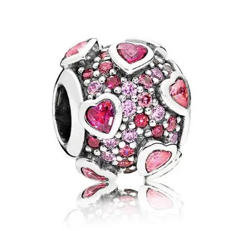 925 Sterling Silver Charm Faceted Pink & Red Explosion Of Love With Crystal Bead Fit Women Pandora Bracelet & Necklace Jewelry
925 Sterling Silver Charm Faceted Pink & Red Explosion Of Love With Crystal Bead Fit Women Pandora Bracelet & Necklace Jewelry