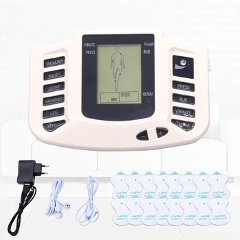 English button& Russian button 16pads Electric Massager Stimulator Full Body Relax Muscle Therapy Massager Pulse tens Acupunctur
English button& Russian button 16pads Electric Massager Stimulator Full Body Relax Muscle Therapy Massager Pulse tens Acupunctur