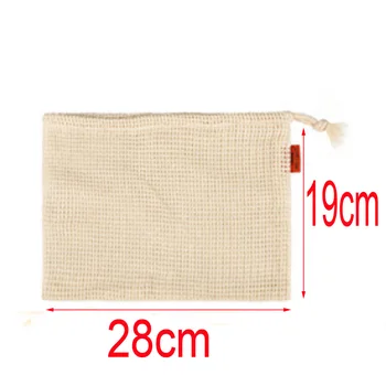 2pcs All cotton environmental protection mesh bag drawstring binding net bag Shopping bag Fruit mesh bag vegetable mesh bag
2pcs All cotton environmental protection mesh bag drawstring binding net bag Shopping bag Fruit mesh bag vegetable mesh bag
