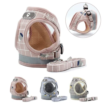 Breathable Mesh Vest Adjustable Dog Harness And Leash Set For Small Dogs Reflective Pet Collar For Puppy No Pull Dog Harness
Breathable Mesh Vest Adjustable Dog Harness And Leash Set For Small Dogs Reflective Pet Collar For Puppy No Pull Dog Harness