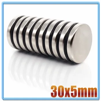 5/10/20/50/100Pcs 30x5 Neodymium Magnet 30mm x 5mm N42 NdFeB Round Super Powerful Strong Permanent Magnetic imanes Disc 30*5
5/10/20/50/100Pcs 30x5 Neodymium Magnet 30mm x 5mm N42 NdFeB Round Super Powerful Strong Permanent Magnetic imanes Disc 30*5