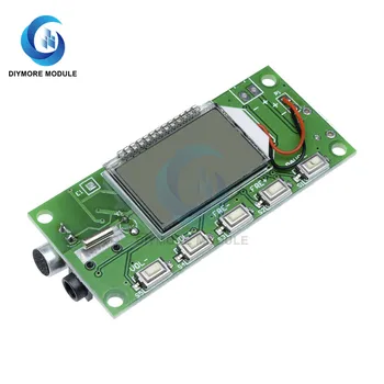 87-108MHZ FM Radio Transmitter Module DSP PLL LCD Digital Display Adjustable Button with Microphone AUX Jack
87-108MHZ FM Radio Transmitter Module DSP PLL LCD Digital Display Adjustable Button with Microphone AUX Jack