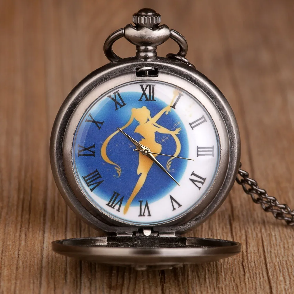 New-Japanese-Anime-Sailor-Moon-Theme-Quartz-Pocket-Watch-Silver-Pendant-Necklace-Chain-Gifts-for-Kids (1)