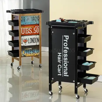 New retro hairdresser bar hair salon multi-function tool trolley barber shop dyeing car hair stylist trolley
New retro hairdresser bar hair salon multi-function tool trolley barber shop dyeing car hair stylist trolley