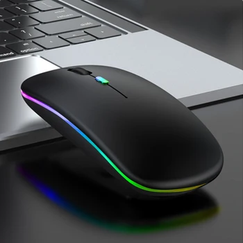 Rechargeable Mouse Wireless Silent LED Backlit Mice USB Optical Ergonomic Gaming Mouse PC Computer Mouse For Laptop Computer PC
Rechargeable Mouse Wireless Silent LED Backlit Mice USB Optical Ergonomic Gaming Mouse PC Computer Mouse For Laptop Computer PC