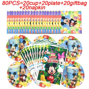 Mickey Mouse Party Supplies Paper Plates Cup Napkin Disposable Tableware Birthday Gift Bags Boy Baby Shower Mickey Mouse Decor
Mickey Mouse Party Supplies Paper Plates Cup Napkin Disposable Tableware Birthday Gift Bags Boy Baby Shower Mickey Mouse Decor