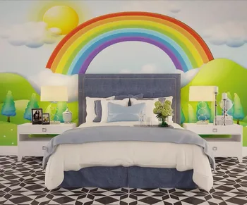 CJSIR Mural Wallpaper Hand-painted Rain Rainbow Children's Room Background Wall Living Room Bedroom Decoration 3d Wallpaper
CJSIR Mural Wallpaper Hand-painted Rain Rainbow Children's Room Background Wall Living Room Bedroom Decoration 3d Wallpaper
