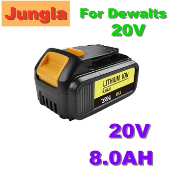 20V 8000mAh Liion Battery DCB180 Rechargeable Battery For DEWALT DCB180,DCB181 XJ DCB200,DCB201,DCB201-2,DCB204,DCB20
20V 8000mAh Liion Battery DCB180 Rechargeable Battery For DEWALT DCB180,DCB181 XJ DCB200,DCB201,DCB201-2,DCB204,DCB20