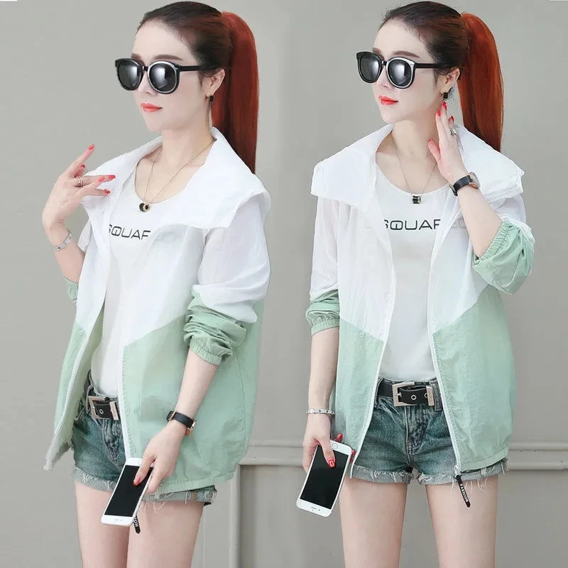 Sun Protection Clothing WomenAnti-Ultraviolet Jacket 2024 Spring Autumn Summer New Thin Coat Female Air Conditioner97
Sun Protection Clothing WomenAnti-Ultraviolet Jacket 2024 Spring Autumn Summer New Thin Coat Female Air Conditioner97