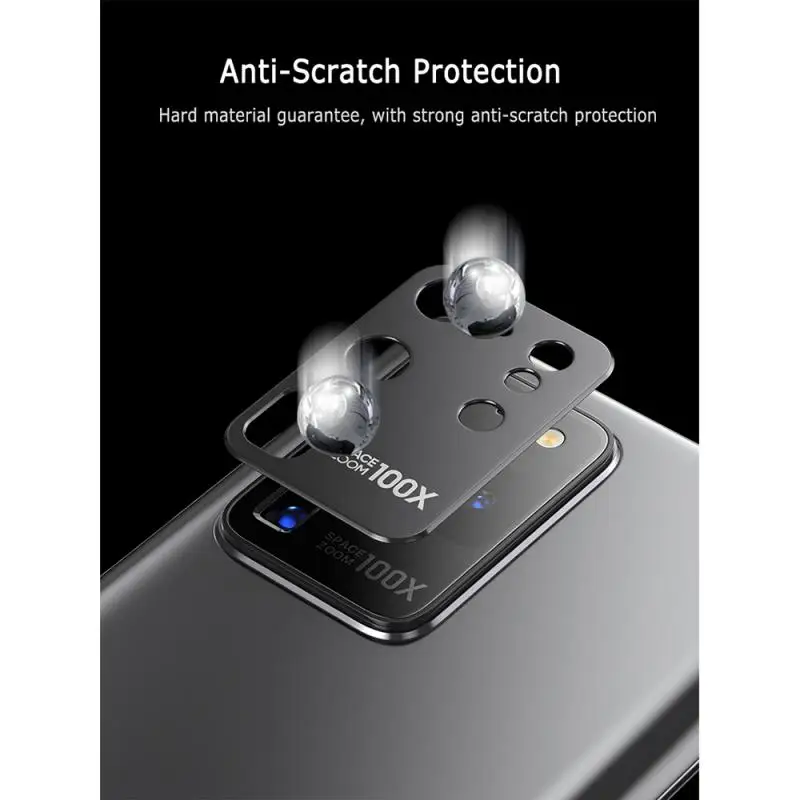 2020 NEW High Quality Mobile Phone Lens Metal Protection Anti-fall Anti-cracking Phone Ring Camera Film Suitable For Samsung S20
