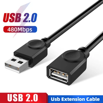 New USB 2.0 Male to Female USB Cable 1.5m 3m 5m Extender Cord Wire Super Speed Data Sync Extension Cable For PC Laptop Keyboard
New USB 2.0 Male to Female USB Cable 1.5m 3m 5m Extender Cord Wire Super Speed Data Sync Extension Cable For PC Laptop Keyboard