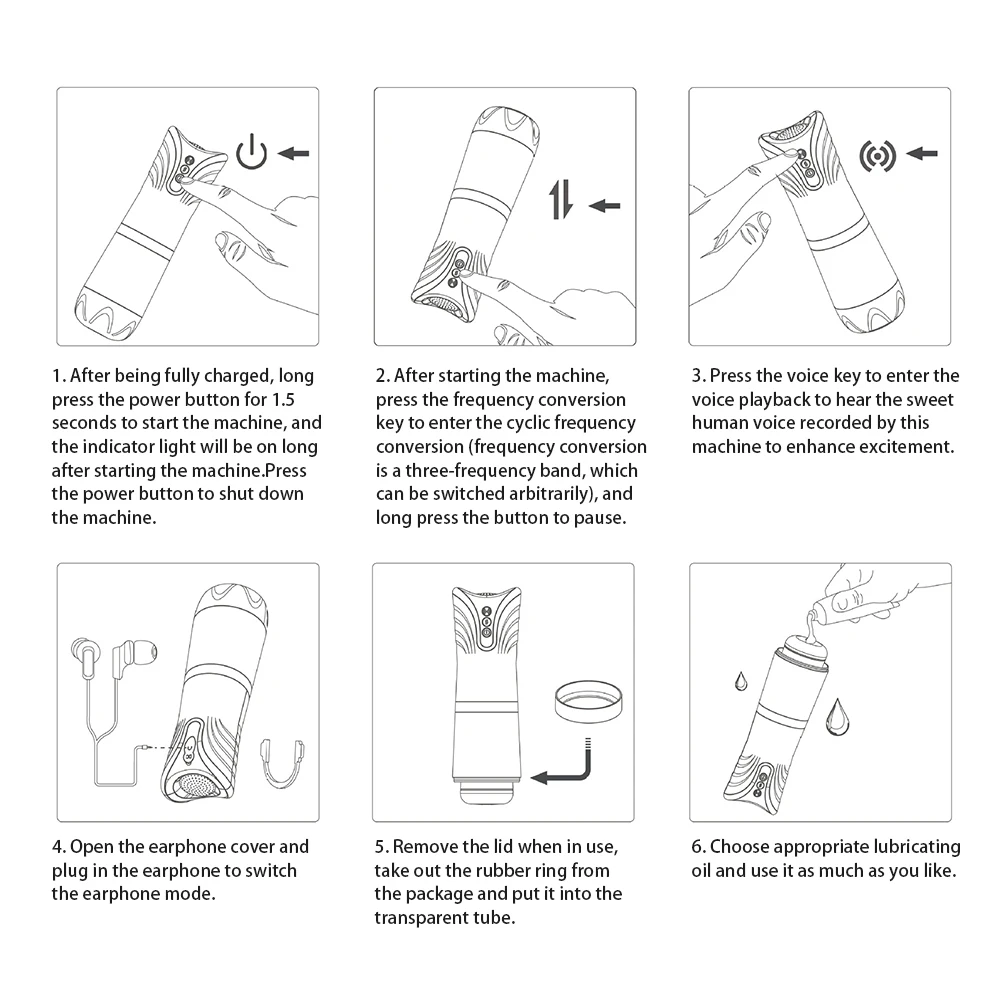 Space Sex Мастурбатор Мужской