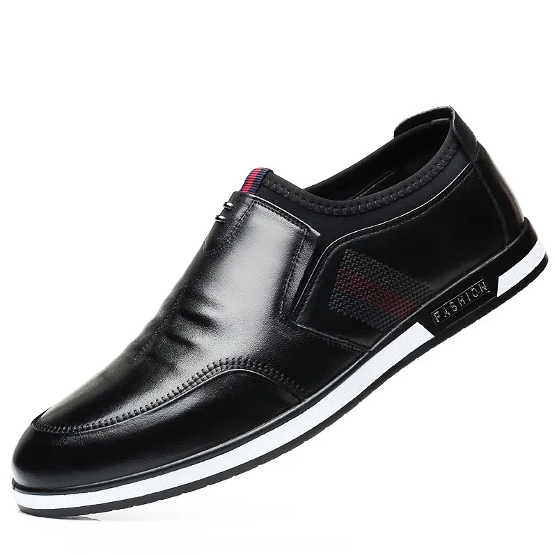 2019 New Products MEN'S Casual Leather Shoes Genuine Leather Soft Bottom Breathable round-Toe Foot Covering Lazy Father Shoes
2019 New Products MEN'S Casual Leather Shoes Genuine Leather Soft Bottom Breathable round-Toe Foot Covering Lazy Father Shoes