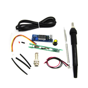 DIY Electric Unit High quality Basic Ability Practical Digital Soldering Iron Station Temperature Controller Kits T12 Handle
DIY Electric Unit High quality Basic Ability Practical Digital Soldering Iron Station Temperature Controller Kits T12 Handle