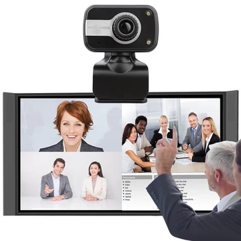 Webcam 480P Manual focus Computer Camera Smart Web Camera Cam USB Built-in Mic for Desktop Laptops PC
Webcam 480P Manual focus Computer Camera Smart Web Camera Cam USB Built-in Mic for Desktop Laptops PC