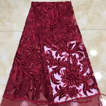 2020 High Quality Tulle velvet African Laces Fabric For Wedding Nigerian Tulle Lace Material Sequins Lace Fabric
2020 High Quality Tulle velvet African Laces Fabric For Wedding Nigerian Tulle Lace Material Sequins Lace Fabric