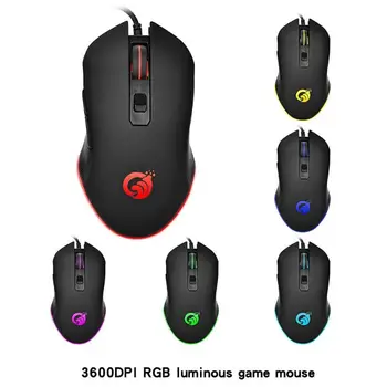 1.5m USB Wired RGB Backlit Gaming Mouse 6 Button 3600DPI Computer Mouse Mice for XP Windows 7 / 8 / 10 vista for Mac-osx Linux
1.5m USB Wired RGB Backlit Gaming Mouse 6 Button 3600DPI Computer Mouse Mice for XP Windows 7 / 8 / 10 vista for Mac-osx Linux