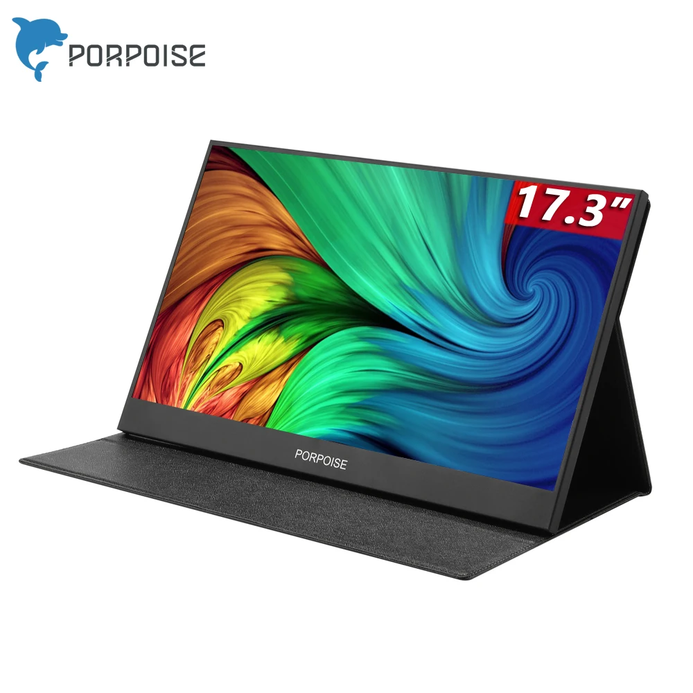 Портативный монитор PORPOISE 17 3 &quotUSB 1 Type C для Ps4 Switch Xbox Huawei игровой телефона ноутбука