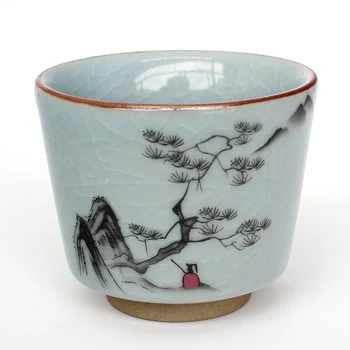 Ceramic 70ml Teacup Chinese Kung Fu Tea Cup Porcelain Tea Set Kiln Change Glazed Water Mug Drinking Travel Drinkware
Ceramic 70ml Teacup Chinese Kung Fu Tea Cup Porcelain Tea Set Kiln Change Glazed Water Mug Drinking Travel Drinkware