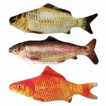 Pet Cat Toy Electric Catnip Fish USB Rechargeable Wagging Jump Fish Automatic Realistic Simulated Plush Fish Cat Kitten Chew Toy
Pet Cat Toy Electric Catnip Fish USB Rechargeable Wagging Jump Fish Automatic Realistic Simulated Plush Fish Cat Kitten Chew Toy