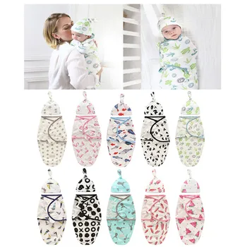 2pcs/lot Baby Envelope Sleep sack Swaddle Blanket with Cap Newborn Cocoon Wrap Cotton Swaddling Bag Bedding
2pcs/lot Baby Envelope Sleep sack Swaddle Blanket with Cap Newborn Cocoon Wrap Cotton Swaddling Bag Bedding
