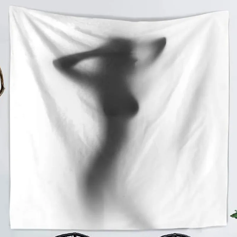 

9 Models Nude Girl Body Art Velvety Polyester Flag Big Size Tapestry Sofa Sets Bed Account Picnic Mats Ceiling Sitting Blanket