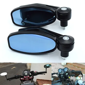 Universal 7/8" 22mm Motorcycle Mirrors Rear View Handle Bar End Rearview Side Mirrors Oval for Suzuki TL1000R SV1000S GSXR1300
Universal 7/8" 22mm Motorcycle Mirrors Rear View Handle Bar End Rearview Side Mirrors Oval for Suzuki TL1000R SV1000S GSXR1300
