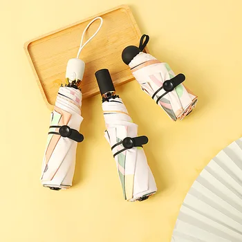 New 3-folding Automatic umbrella and Manua umbrella Anti-UV UPF50+ 210T 8 Bones parapluie 5-folding women Umbrella rain women
New 3-folding Automatic umbrella and Manua umbrella Anti-UV UPF50+ 210T 8 Bones parapluie 5-folding women Umbrella rain women