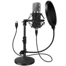 Usb BM700 Microphone For Podcasting Usb Microfono Kit For Computer Set Usb Mikrofon Gaming Microfone Condenser For Streaming
Usb BM700 Microphone For Podcasting Usb Microfono Kit For Computer Set Usb Mikrofon Gaming Microfone Condenser For Streaming