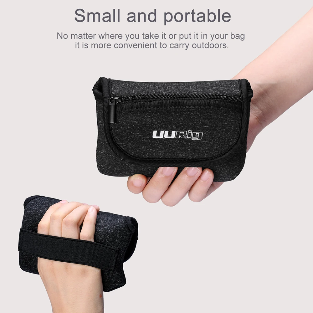 UURig R014 Camera Storage Bag for Canon G7X Mark III Sony RX100 VII Portable Vlog Camera Travel Bag with External Zipper
UURig R014 Camera Storage Bag for Canon G7X Mark III Sony RX100 VII Portable Vlog Camera Travel Bag with External Zipper