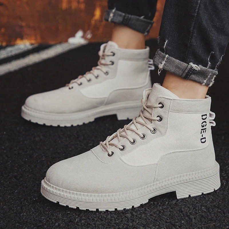 LOOZYKIT New Men Fashion Lace-up Ankle Boot High Quality Men British Boot Autumn Winter Male Botas Waterproof Outdoor Men Shoes
LOOZYKIT New Men Fashion Lace-up Ankle Boot High Quality Men British Boot Autumn Winter Male Botas Waterproof Outdoor Men Shoes