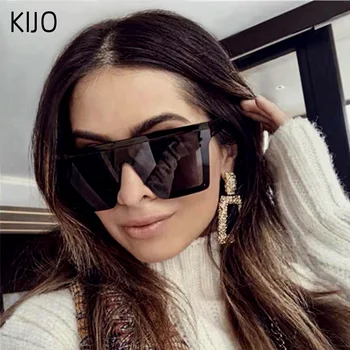 KIJO Oversized Women's Sunglasses Fashion Sunglasses Large Frame Windproof Cool Shade Men Flat Top Driving Mirror UV400
KIJO Oversized Women's Sunglasses Fashion Sunglasses Large Frame Windproof Cool Shade Men Flat Top Driving Mirror UV400