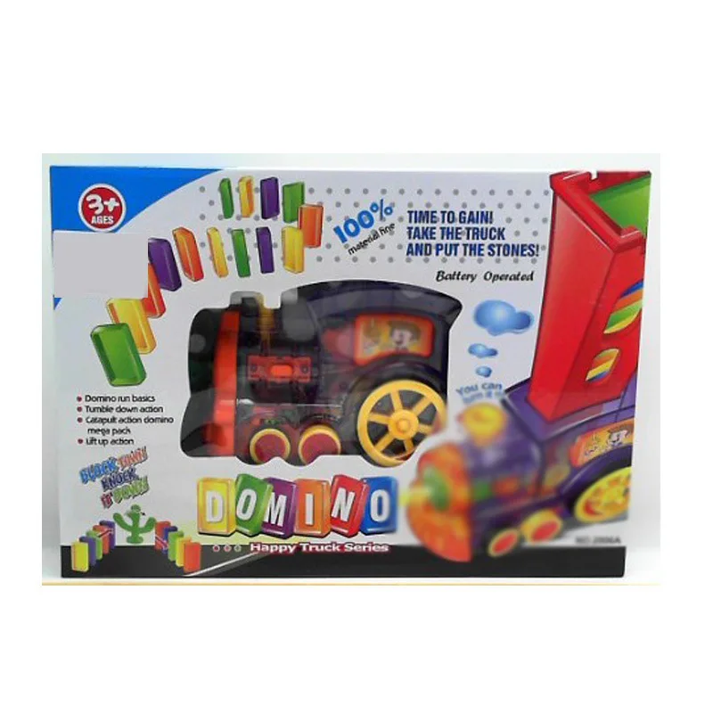 Domino Locomotive Electric Toys Automatic Licensing Domino Building Blocks Small Train CHILDREN'S Toy Car
Domino Locomotive Electric Toys Automatic Licensing Domino Building Blocks Small Train CHILDREN'S Toy Car
