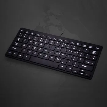 78 Keys Mini Keyboard Wired Replacement Metallic Finish USB Lightweight Multimedia Ultra-thin Portable Quiet Slim For Laptop PC
78 Keys Mini Keyboard Wired Replacement Metallic Finish USB Lightweight Multimedia Ultra-thin Portable Quiet Slim For Laptop PC