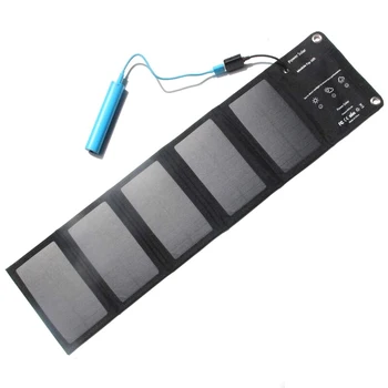 10W Foldable Solar Panel for Phone Tablets Solar Charger Outdoor Camping Sports Solar Power Battery Charging for Mobile Phone
10W Foldable Solar Panel for Phone Tablets Solar Charger Outdoor Camping Sports Solar Power Battery Charging for Mobile Phone