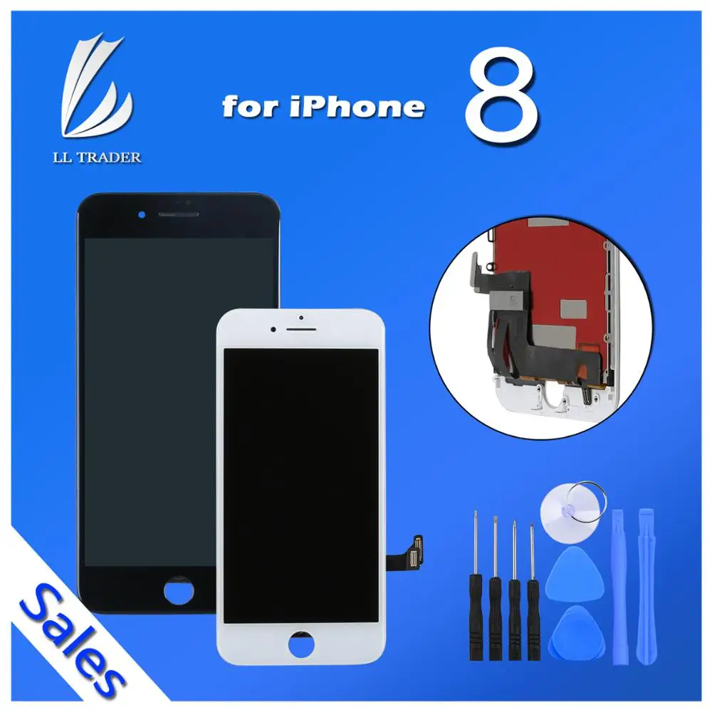 for iPhone 8 LCD Screen Replacement Display Assembly Touch Digitizer Black White Camera Holder Earpiece Home Button NOT included
for iPhone 8 LCD Screen Replacement Display Assembly Touch Digitizer Black White Camera Holder Earpiece Home Button NOT included