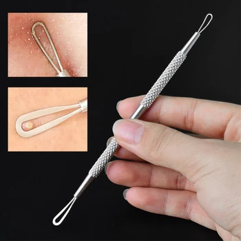 Double Head Acne Removal Needle Pimple Blackhead Remover Acne Treatment Comedone Extractor Remover Face Cleaning Tools
Double Head Acne Removal Needle Pimple Blackhead Remover Acne Treatment Comedone Extractor Remover Face Cleaning Tools