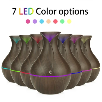 USB Wood Grain Essential Oil Diffuser Ultrasonic Air Humidifier Household Aroma Diffuser Aromatherapy Mist Maker with Light 2020
USB Wood Grain Essential Oil Diffuser Ultrasonic Air Humidifier Household Aroma Diffuser Aromatherapy Mist Maker with Light 2020