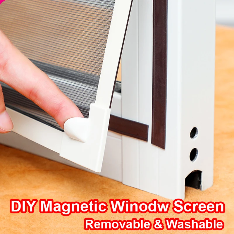 2020 Insect Magnetic Window Screen Tulle Mesh Stealth Customize DIY Summer Mesh Curtain Removable Washable Anti Fly Mosquito Net
2020 Insect Magnetic Window Screen Tulle Mesh Stealth Customize DIY Summer Mesh Curtain Removable Washable Anti Fly Mosquito Net