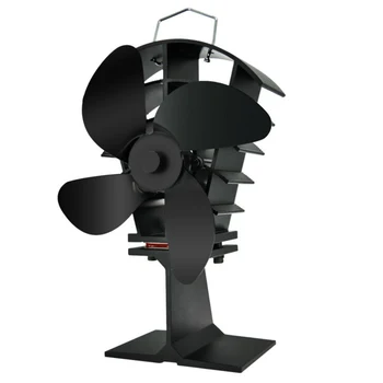 Heat Powered Stove Fan Wood Log Burner Fireplace Wind Blower Silent Blade Winter
Heat Powered Stove Fan Wood Log Burner Fireplace Wind Blower Silent Blade Winter