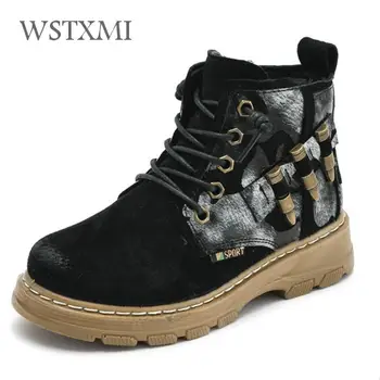 Boys Winter Boots for Children Martin Boots Genuine Leather Fashion Kids Cowboy Ankle Boot Plush Warm Waterproof Motorcycle Boot
Boys Winter Boots for Children Martin Boots Genuine Leather Fashion Kids Cowboy Ankle Boot Plush Warm Waterproof Motorcycle Boot