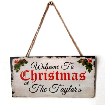 Christmas Family Sign Welcome Plaque Gift Holly Xmas Hanging Decorations
Christmas Family Sign Welcome Plaque Gift Holly Xmas Hanging Decorations