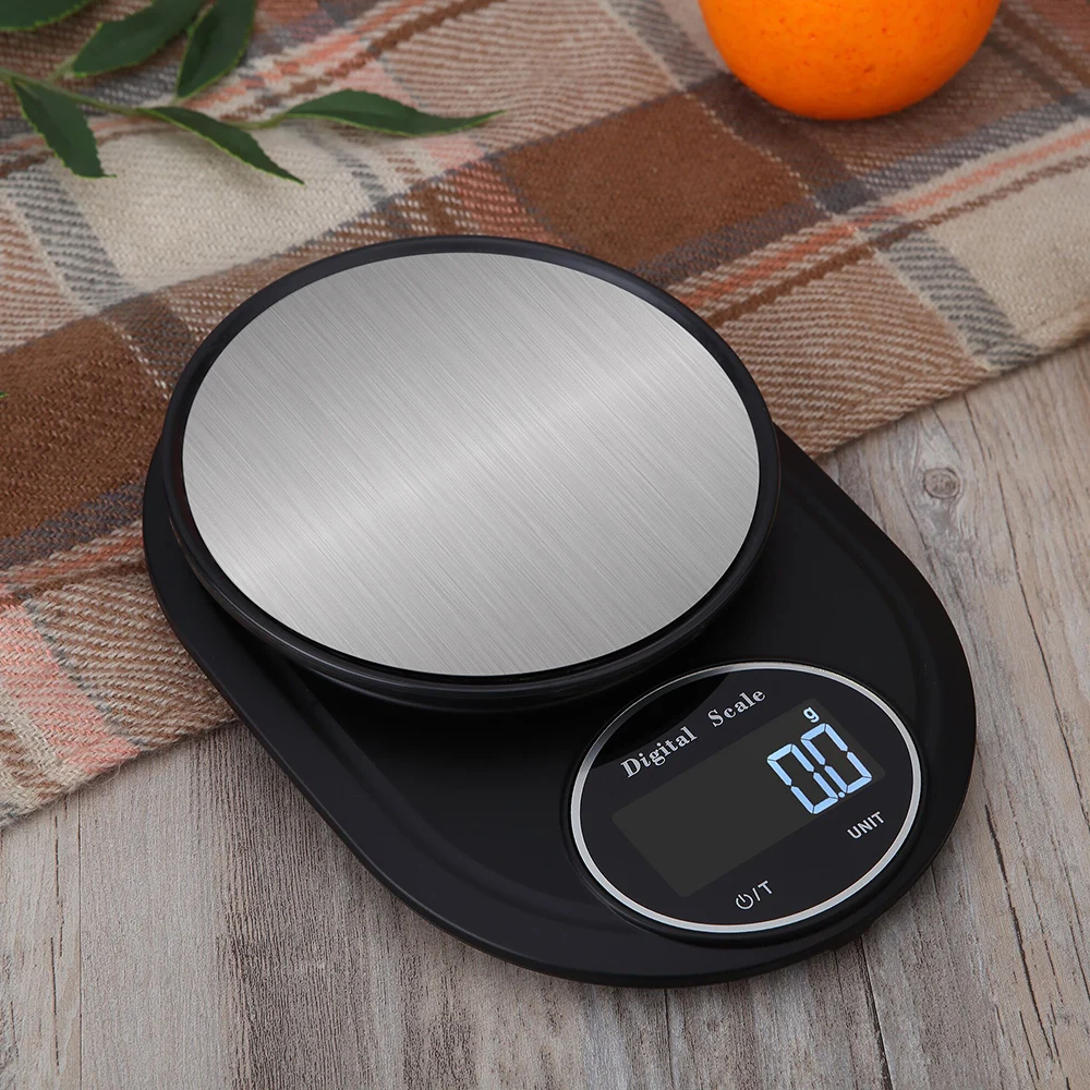 Digital Kitchen Scale Portable Electric Food Scale Stainless Steel Weighing Scale LCD Backlit Screen 5kg/1g Not Included Battery
Digital Kitchen Scale Portable Electric Food Scale Stainless Steel Weighing Scale LCD Backlit Screen 5kg/1g Not Included Battery