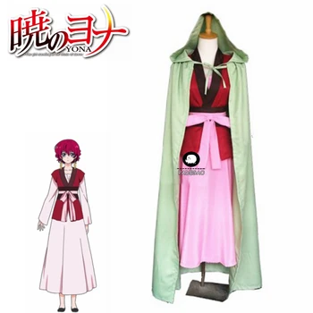 Anime Akatsuki no Yona Princess Yona of the Dawn Princess Dress Cloak Women Cosplay Costume Outfits Full Set Custom Made Adult
Anime Akatsuki no Yona Princess Yona of the Dawn Princess Dress Cloak Women Cosplay Costume Outfits Full Set Custom Made Adult
